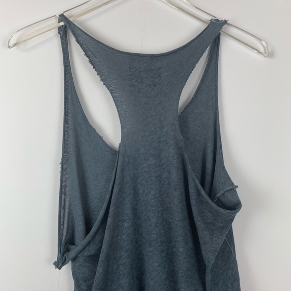 HUDSON Classic Racerback Tank In Blue M Sheer - Picture 5 of 10